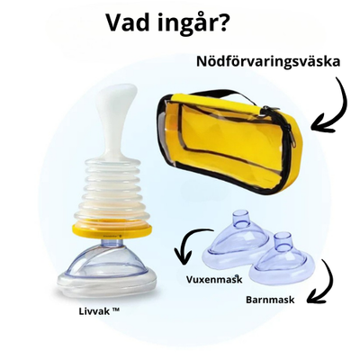 Livvak ™ – Livräddande Nödanordning vid Kvävning