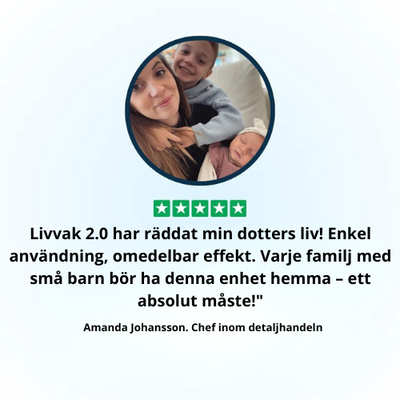 Livvak ™ – Livräddande Nödanordning vid Kvävning